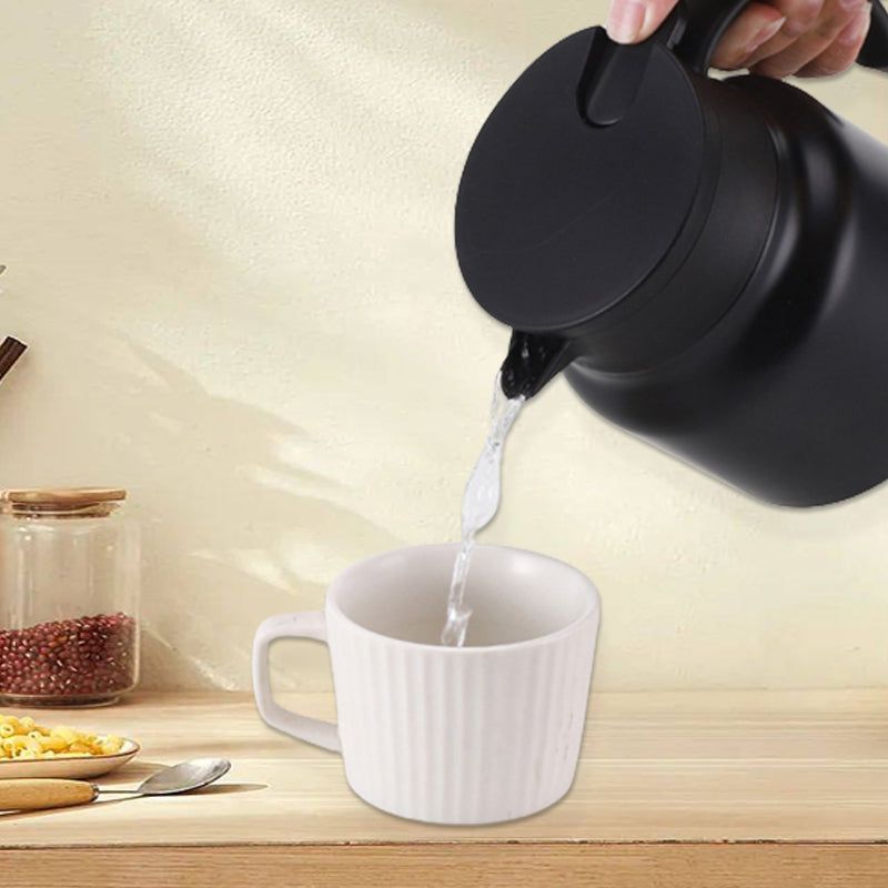 Portable stainless steel kettle