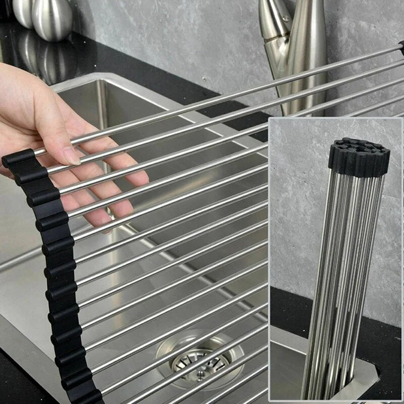 Folding Dish Drying Racks Over Sink